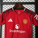 Conjunto Infantil Manchester United 2025/26 - Home