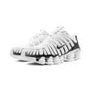 NIKE SHOX TL WHITE AND BLACK