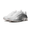 NIKE SHOX R4 METALLIC SILVER