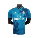 Camisola Real Madrid III 17/18 - Azul Masculino Jogador